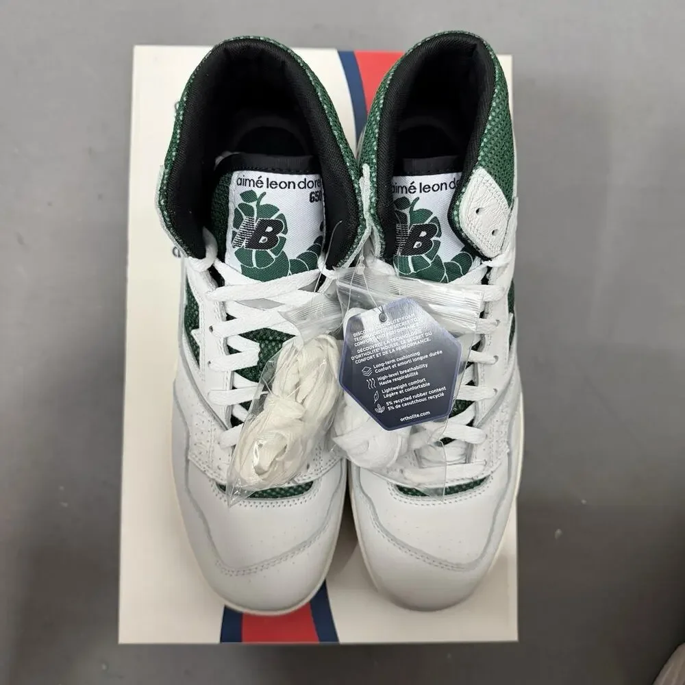Sz 11 - ALD x New Balance 650R BB650RAA Aime Leon Dore White Green DS New